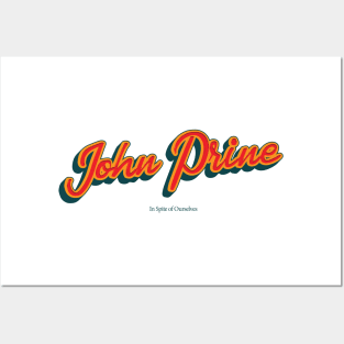 John Prine Posters and Art